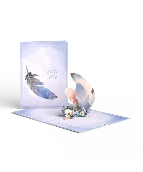 Nothing Loved is Ever Lost Sympathy Pop-up Card