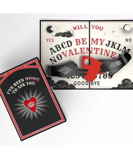 Dying to Ask You Valentine Pop-up Card